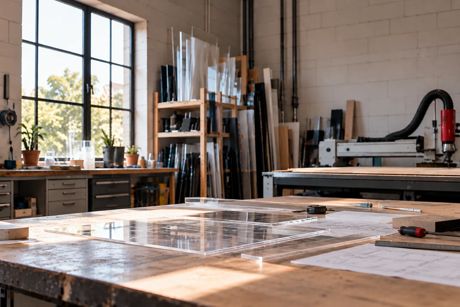 L’atelier de Plexy Reine à Schaerbeek